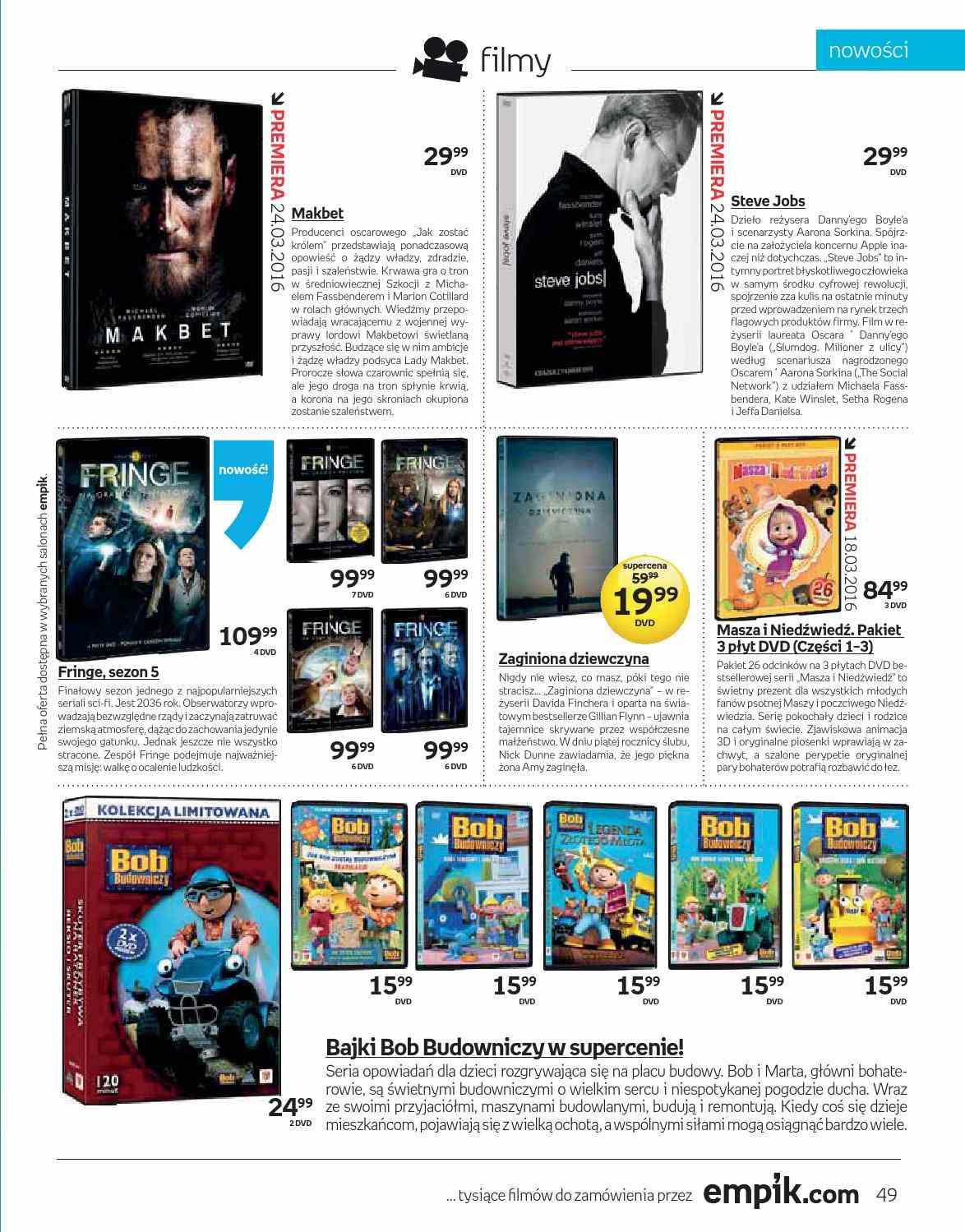 Gazetka promocyjna empik str. 49