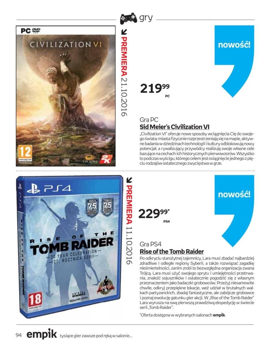 Gazetka promocyjna empik str. 94