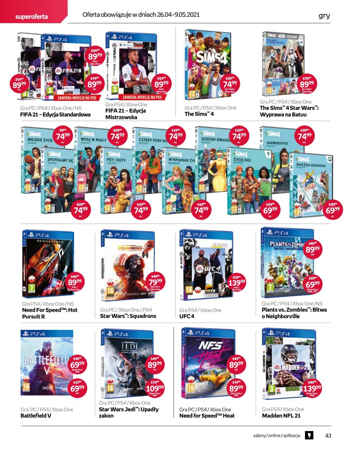 Gazetka promocyjna empik str. 43