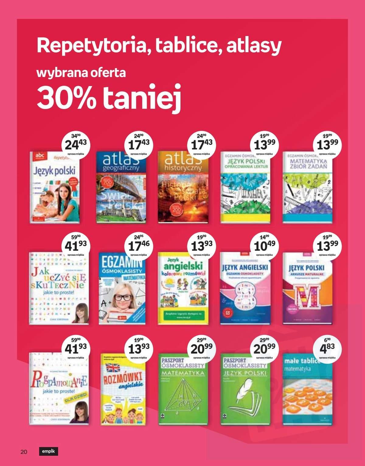 Gazetka promocyjna empik str. 20