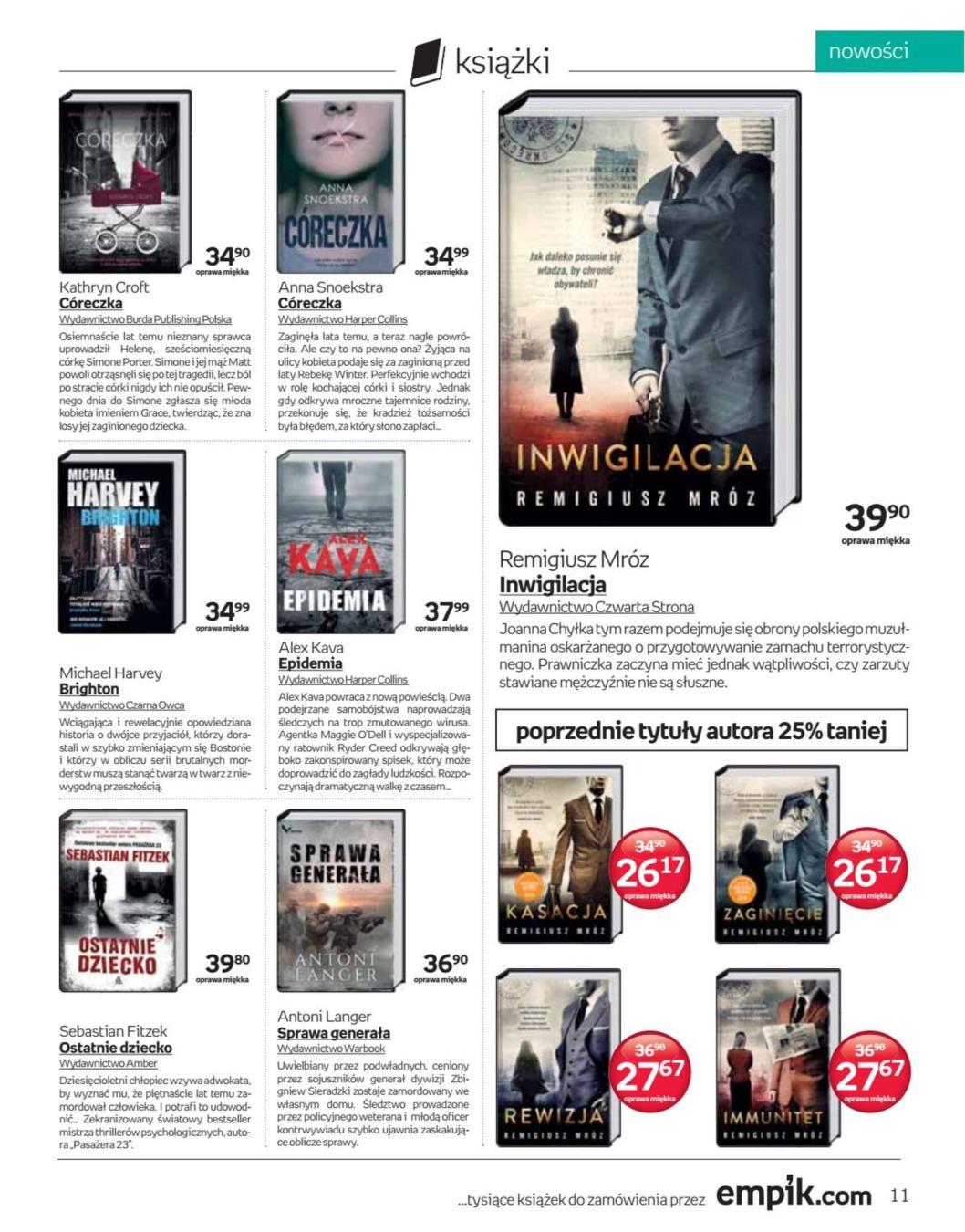 Gazetka promocyjna empik str. 11