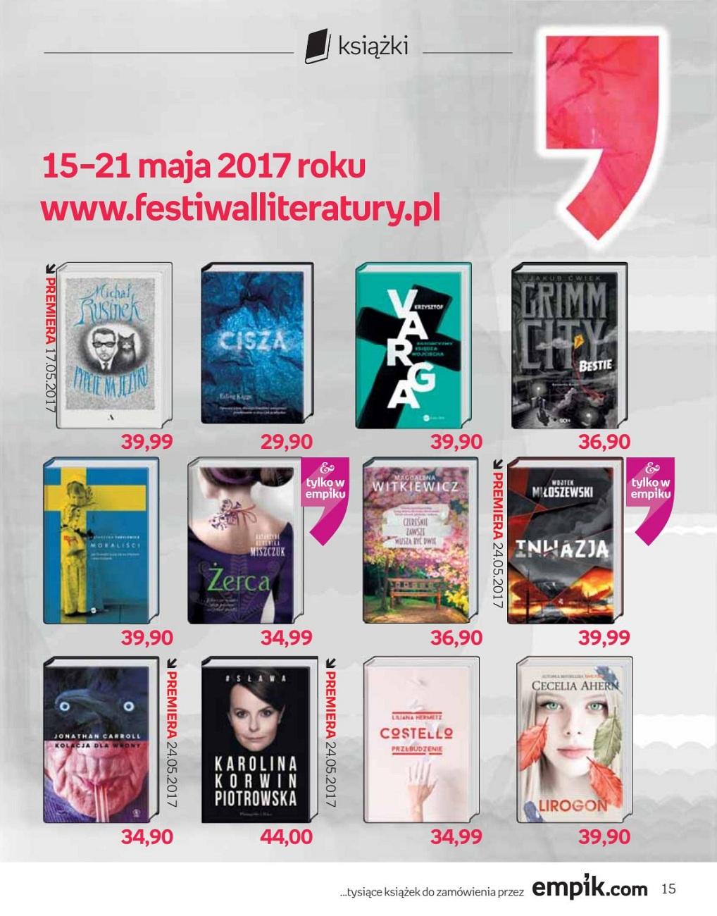 Gazetka promocyjna empik str. 15
