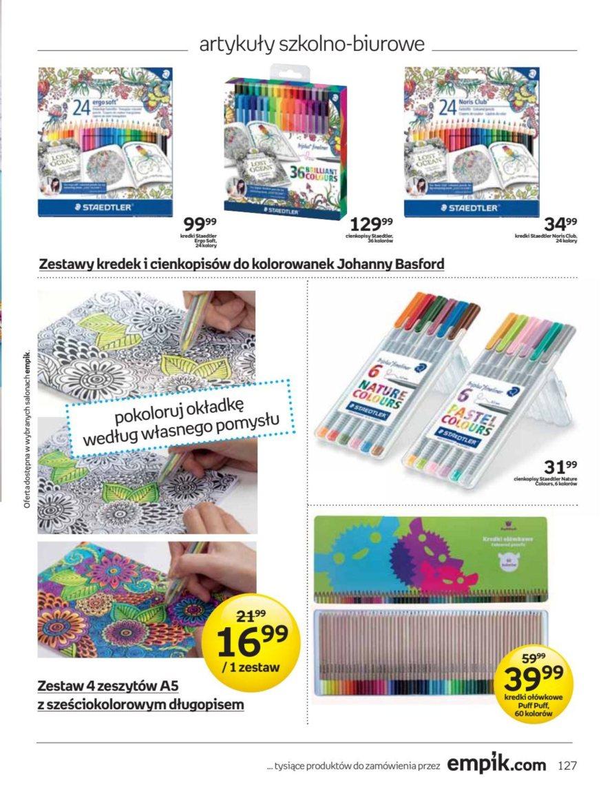 Gazetka promocyjna empik str. 127