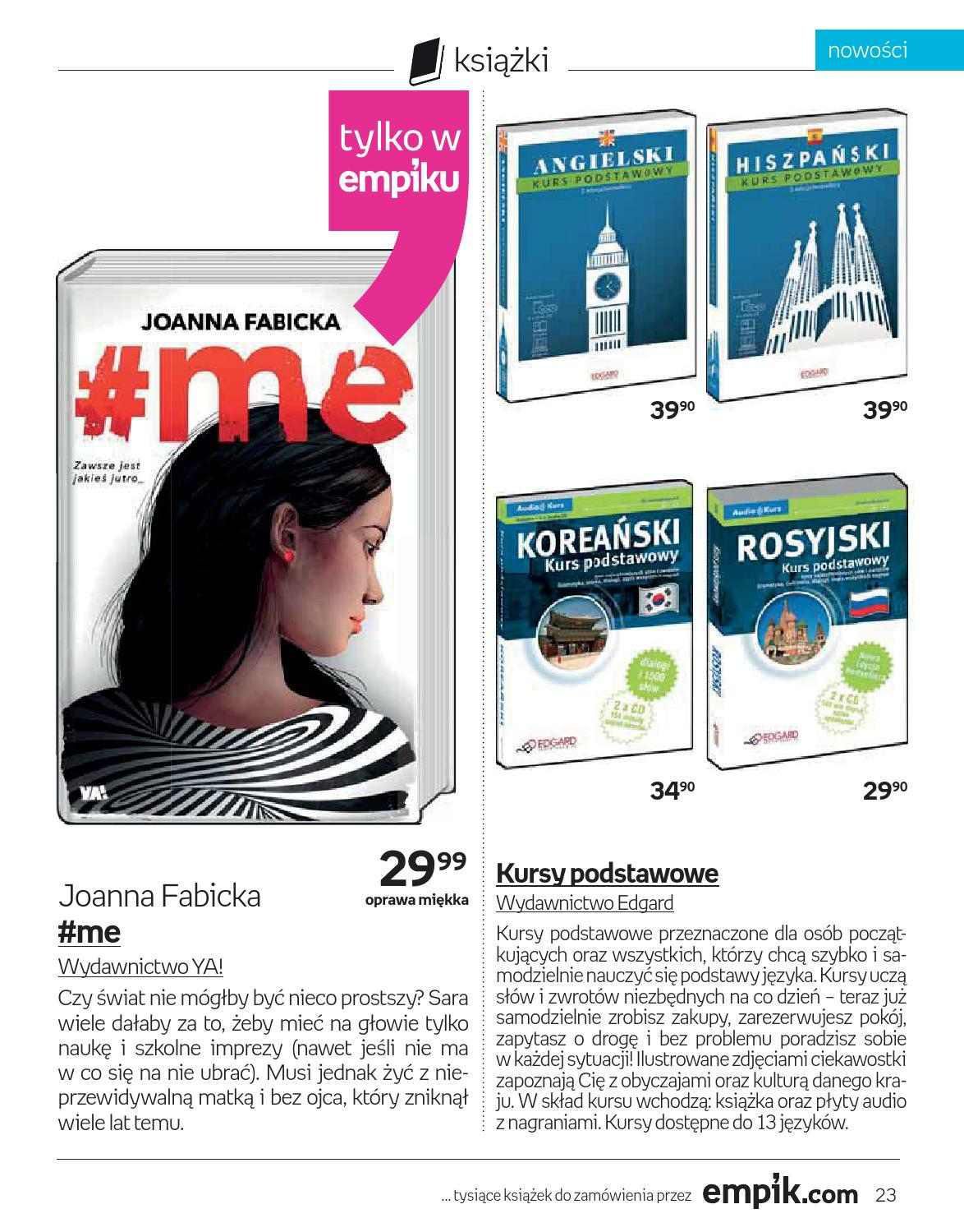 Gazetka promocyjna empik str. 23