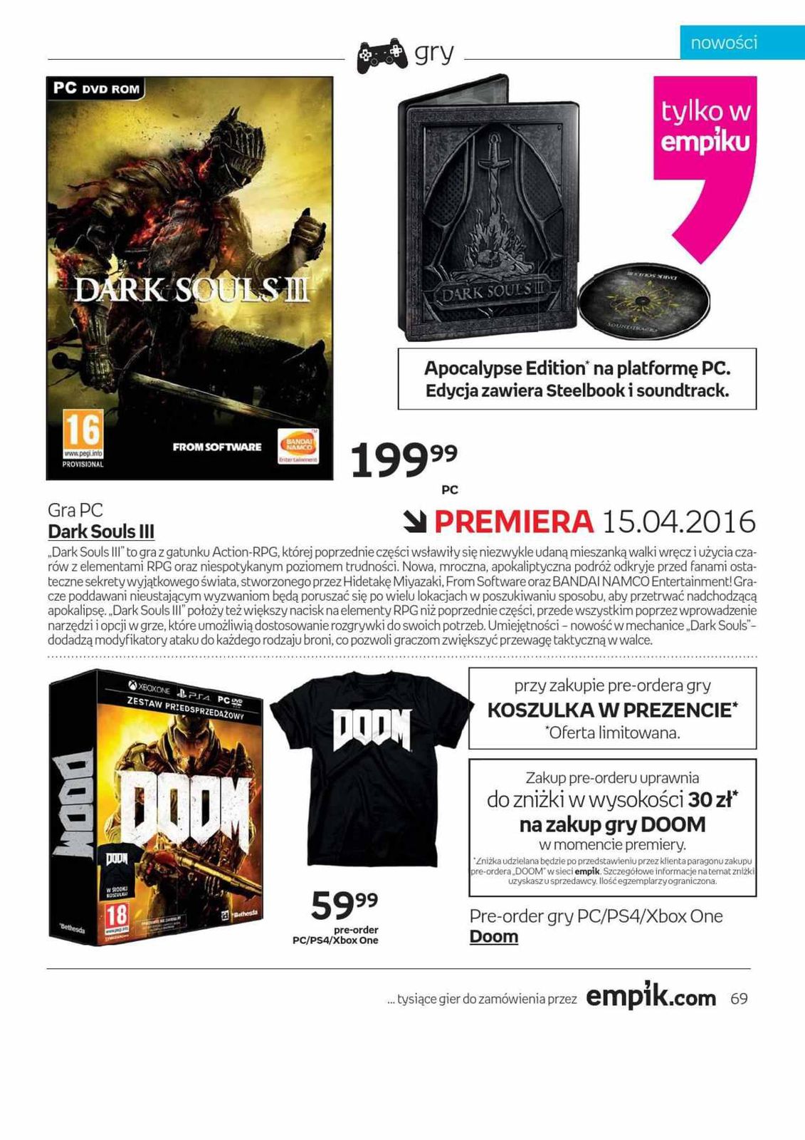 Gazetka promocyjna empik str. 69