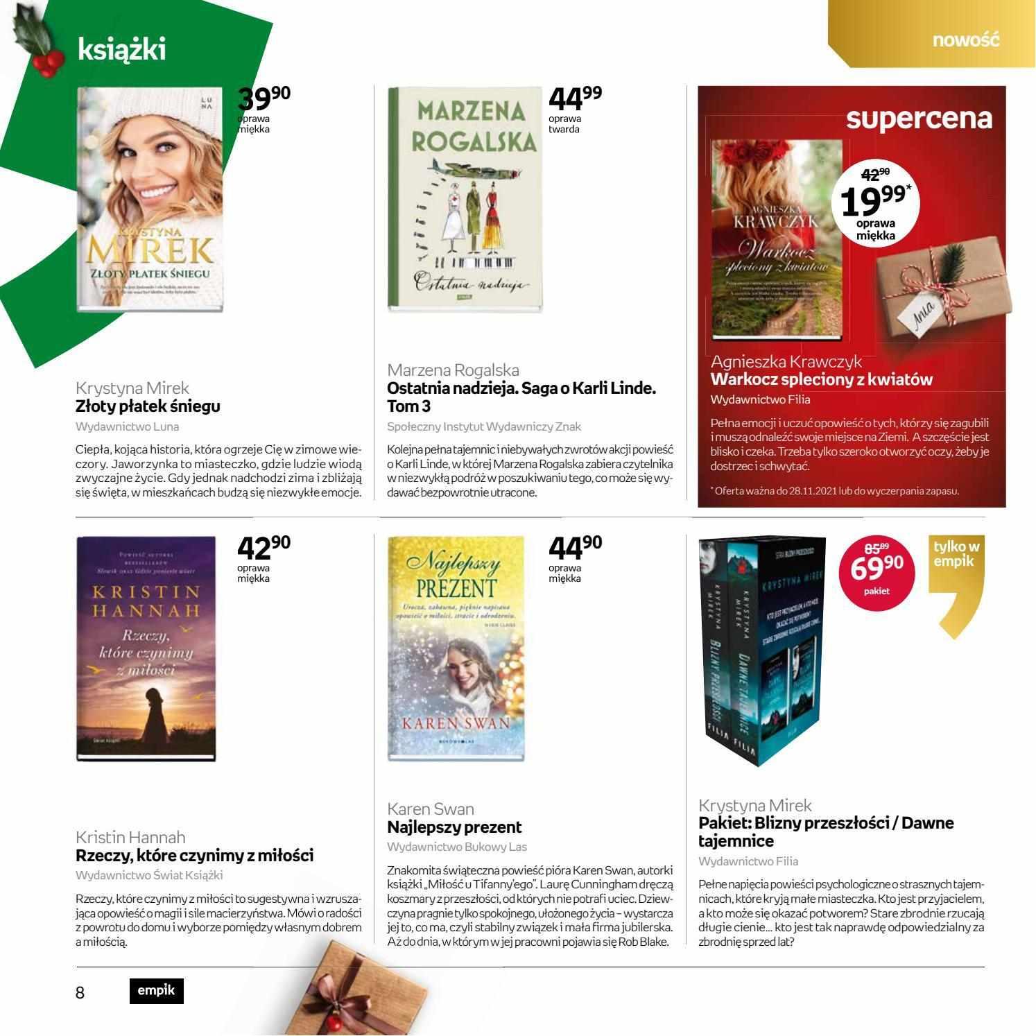 Gazetka promocyjna empik str. 8