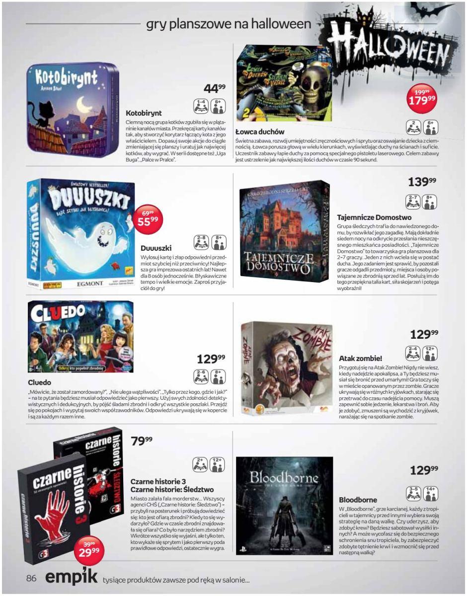 Gazetka promocyjna empik str. 86