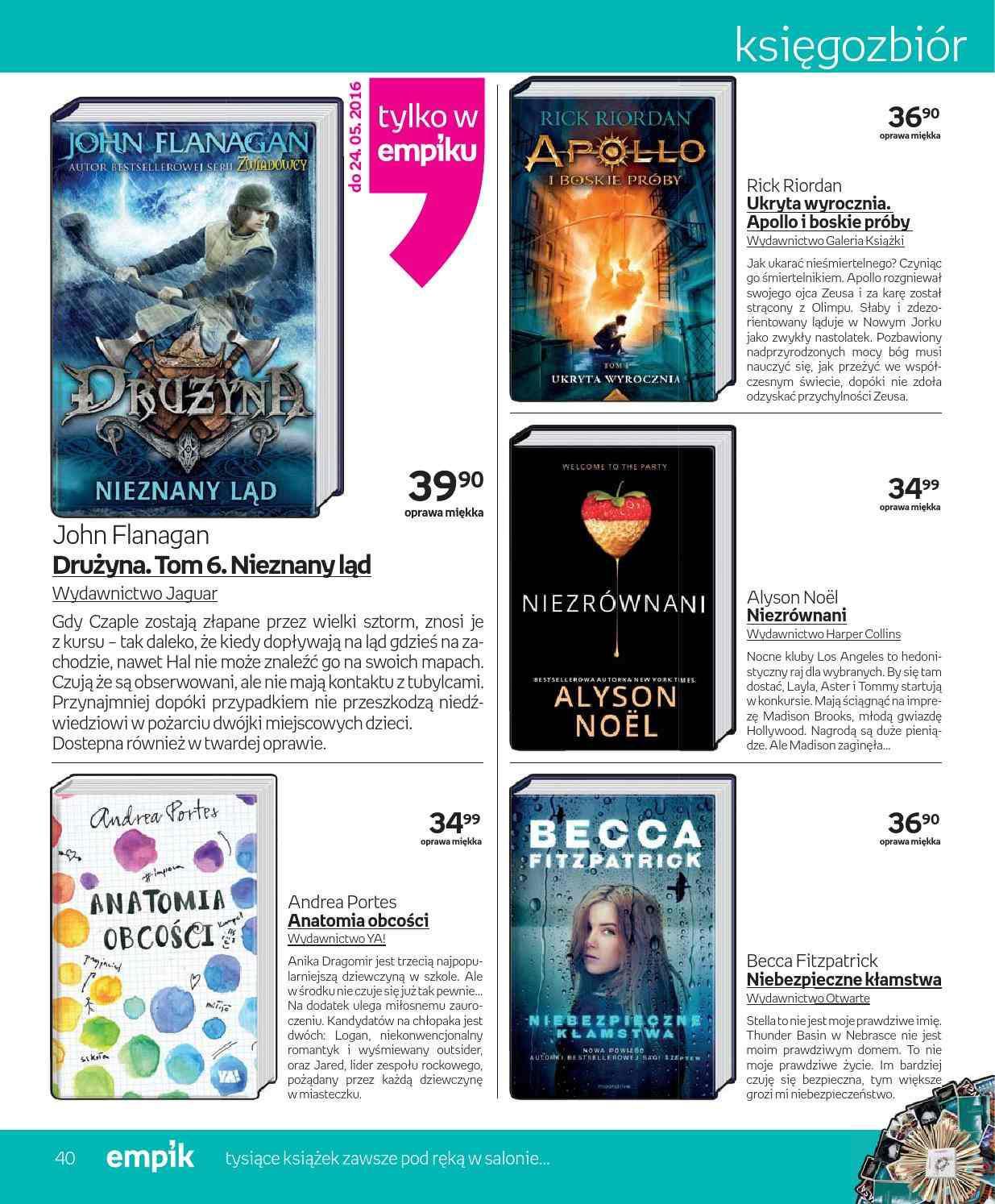 Gazetka promocyjna empik str. 40