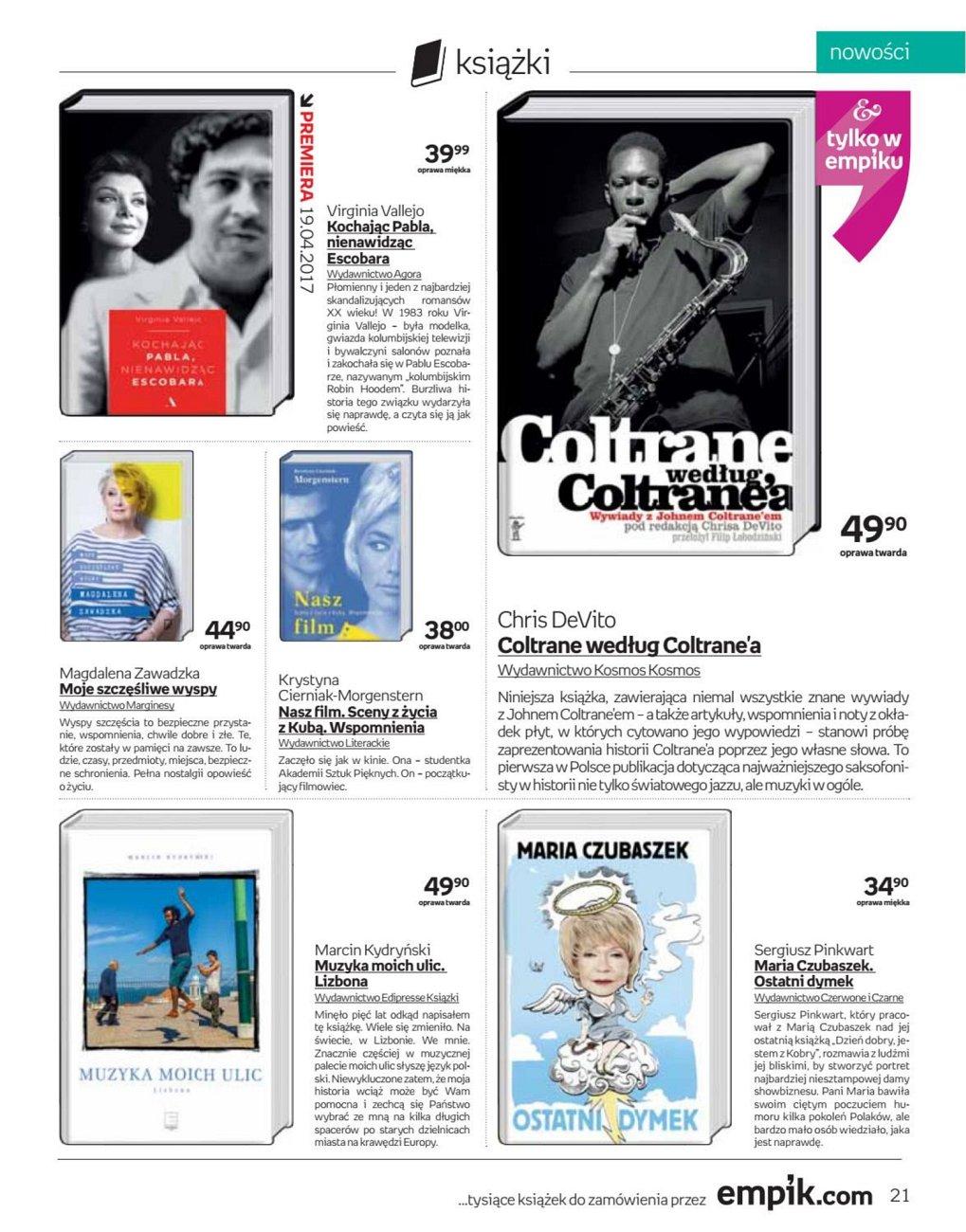 Gazetka promocyjna empik str. 21