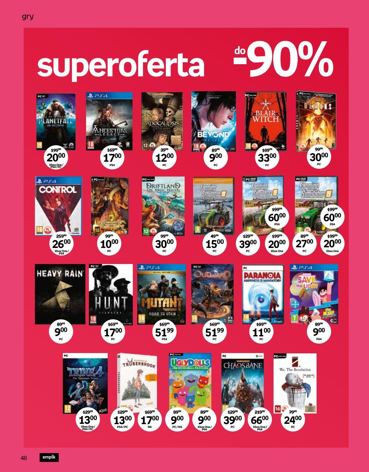 Gazetka promocyjna empik str. 48