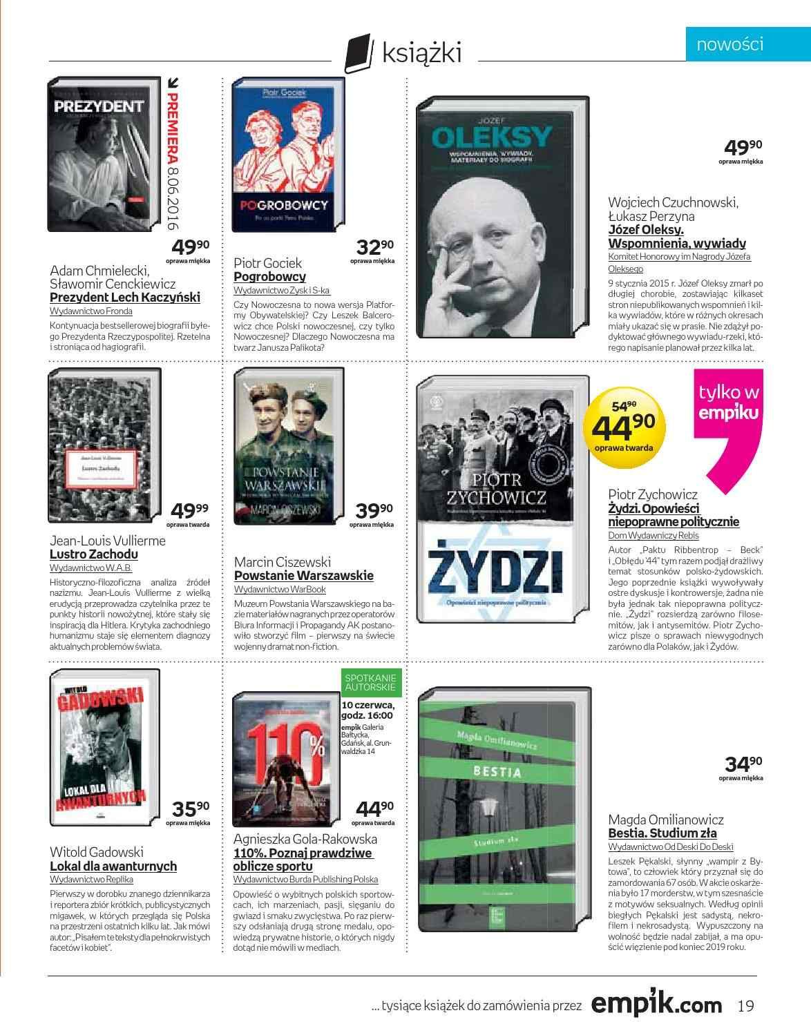 Gazetka promocyjna empik str. 19