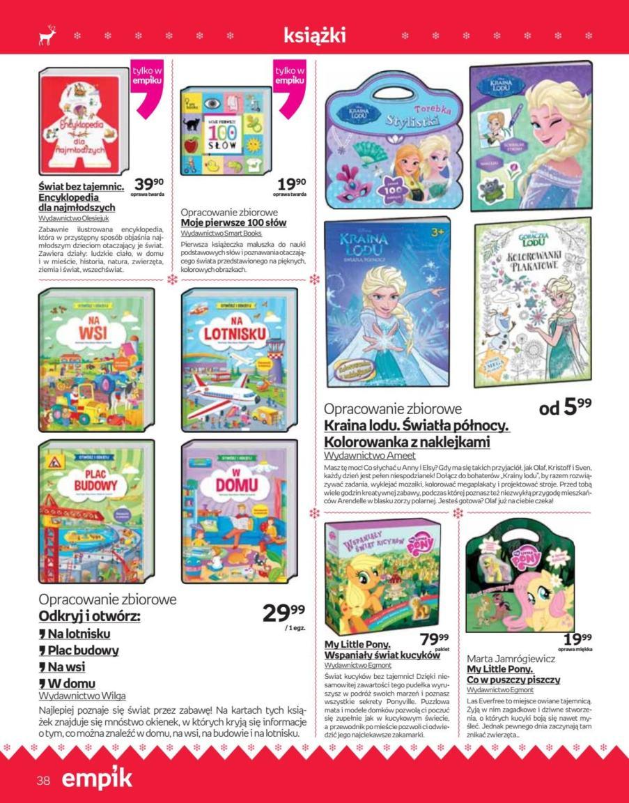 Gazetka promocyjna empik str. 38