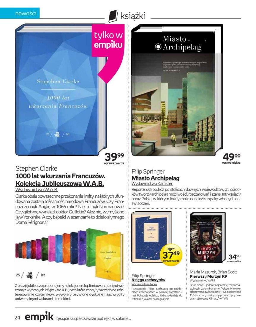 Gazetka promocyjna empik str. 24
