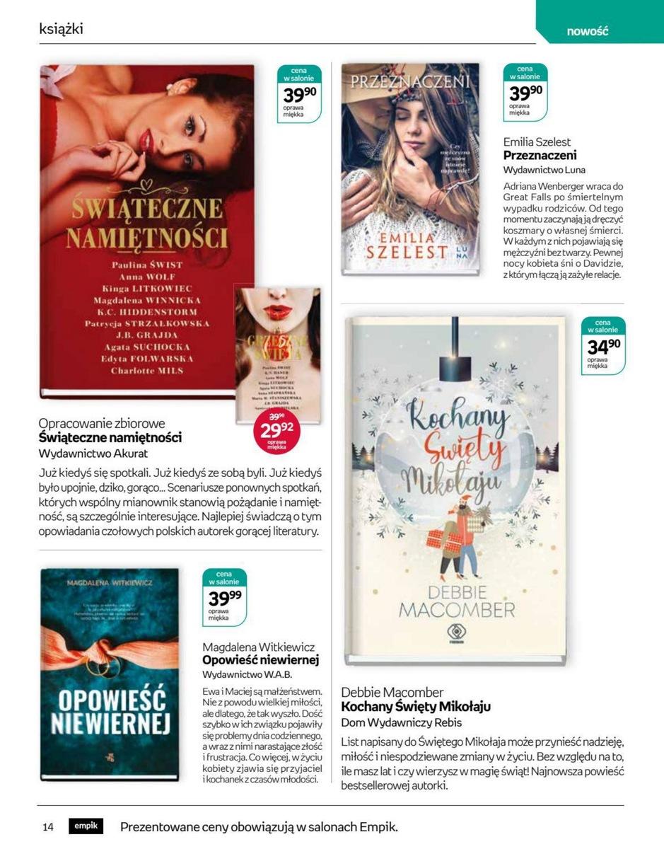 Gazetka promocyjna empik str. 14