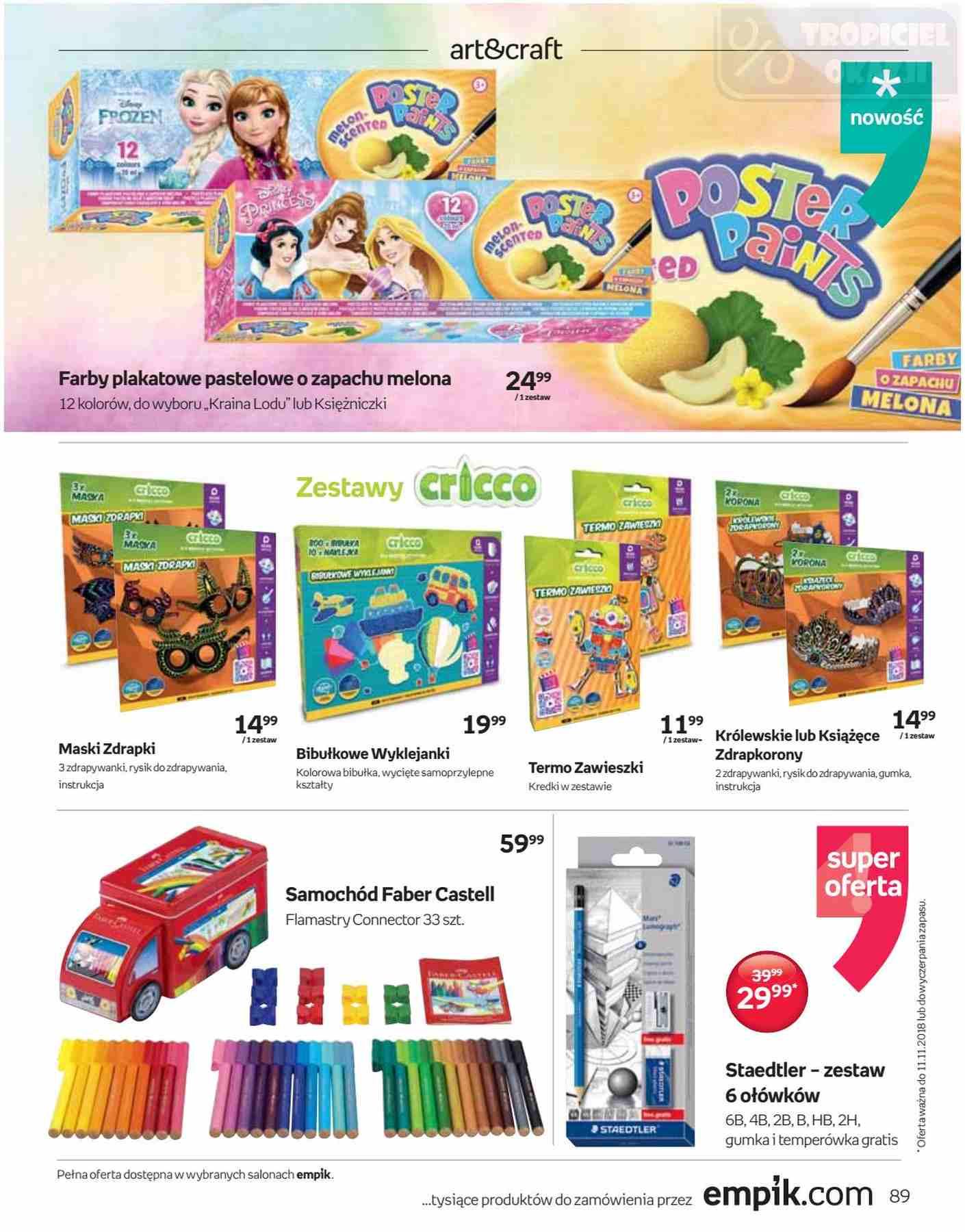 Gazetka promocyjna empik str. 89