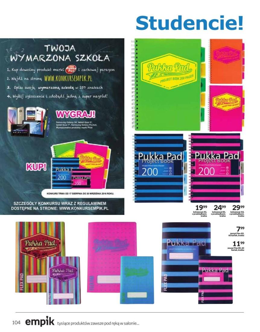 Gazetka promocyjna empik str. 104
