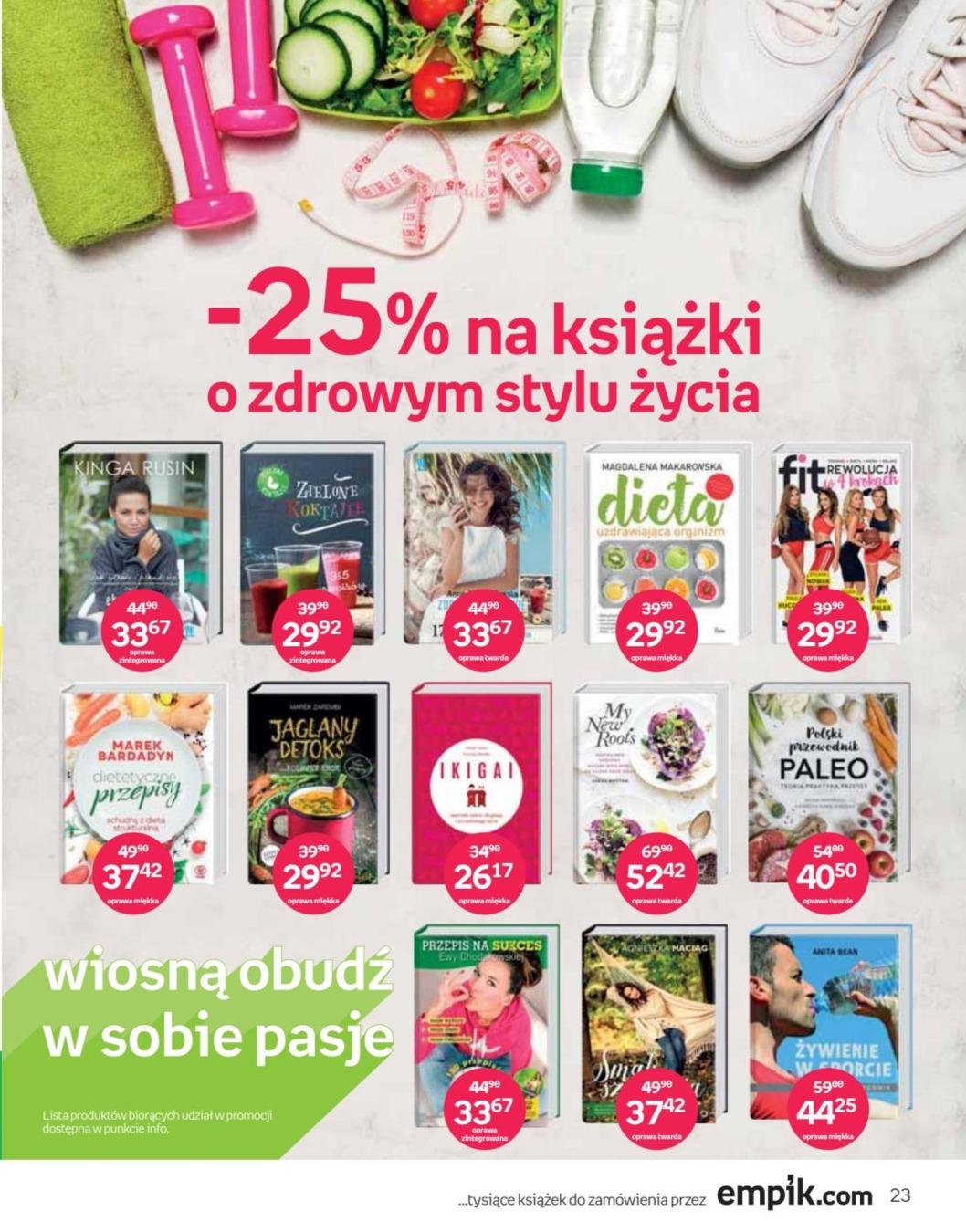 Gazetka promocyjna empik str. 23