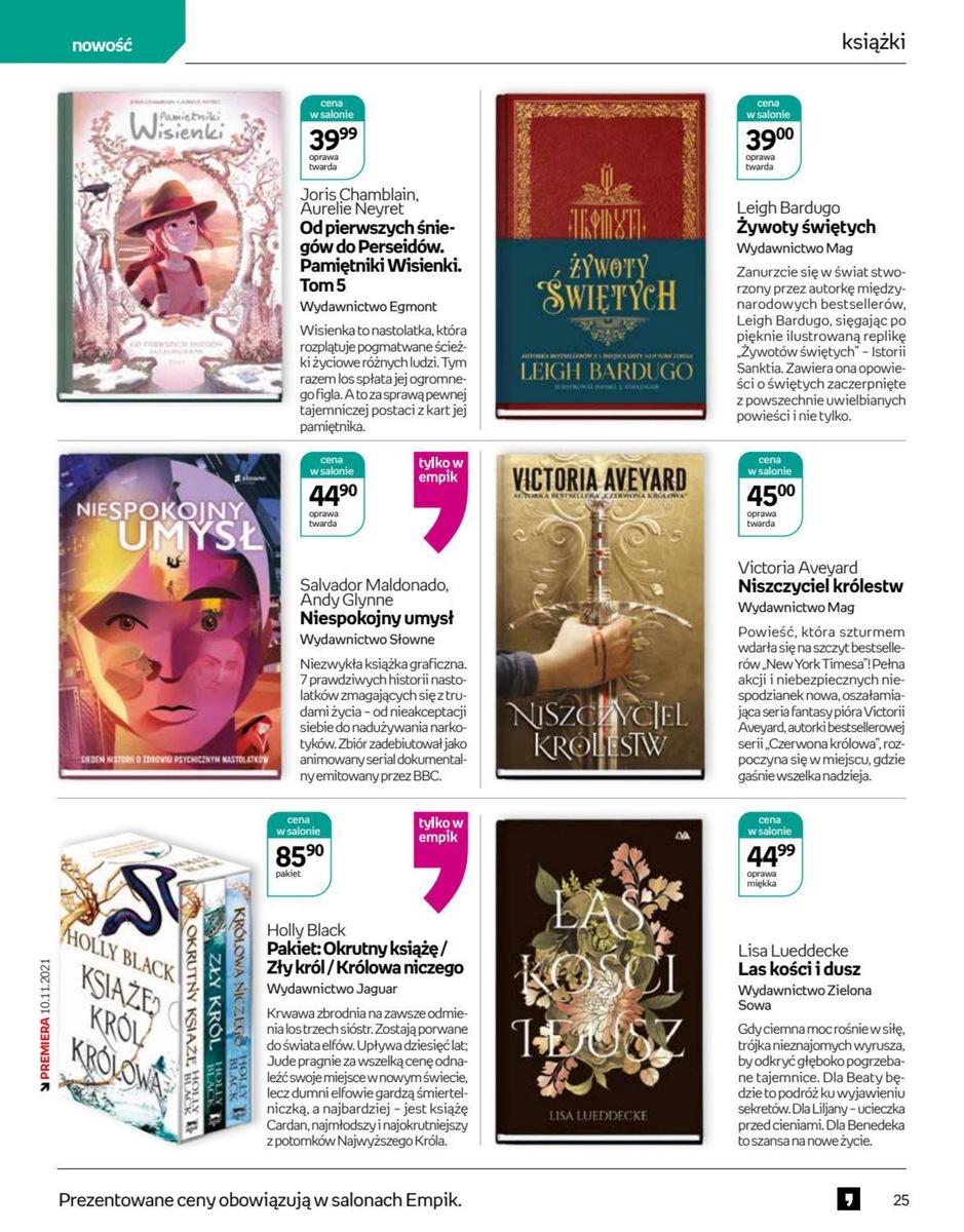 Gazetka promocyjna empik str. 25