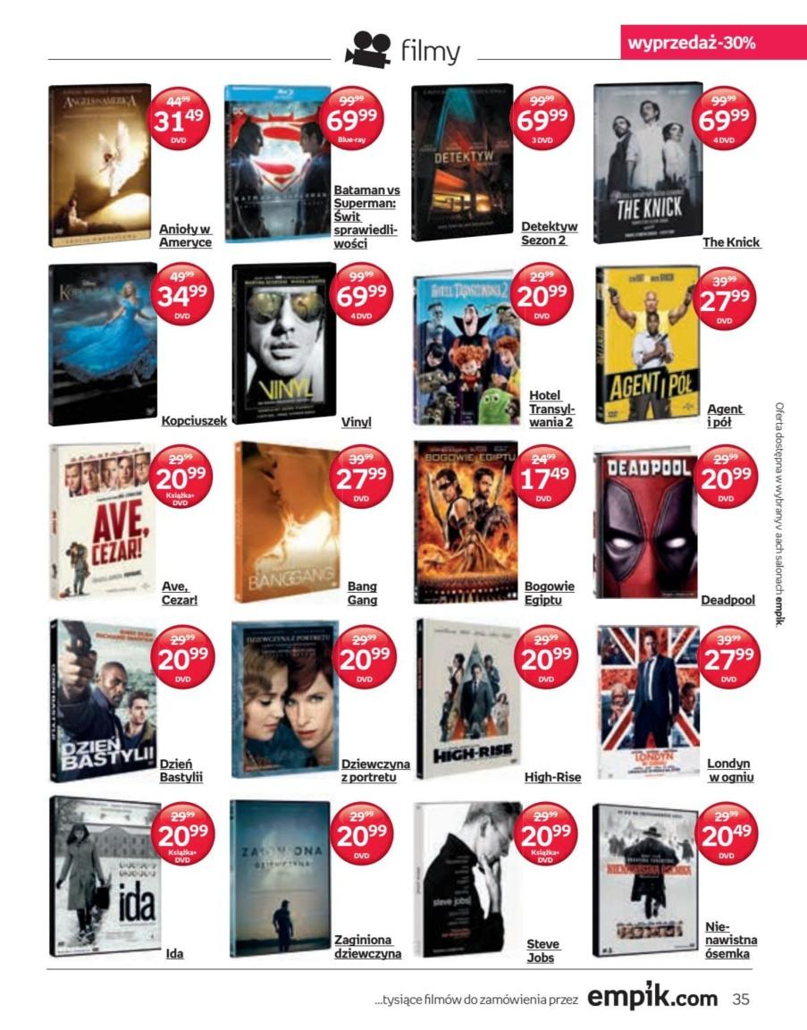 Gazetka promocyjna empik str. 35