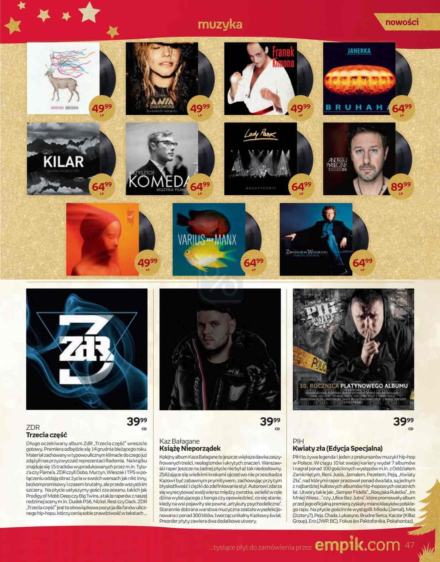 Gazetka promocyjna empik str. 47