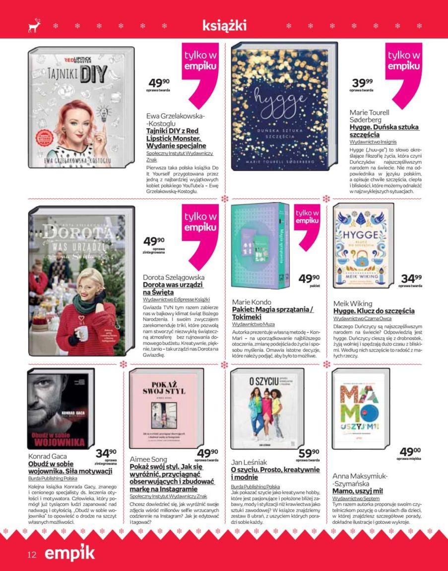 Gazetka promocyjna empik str. 12