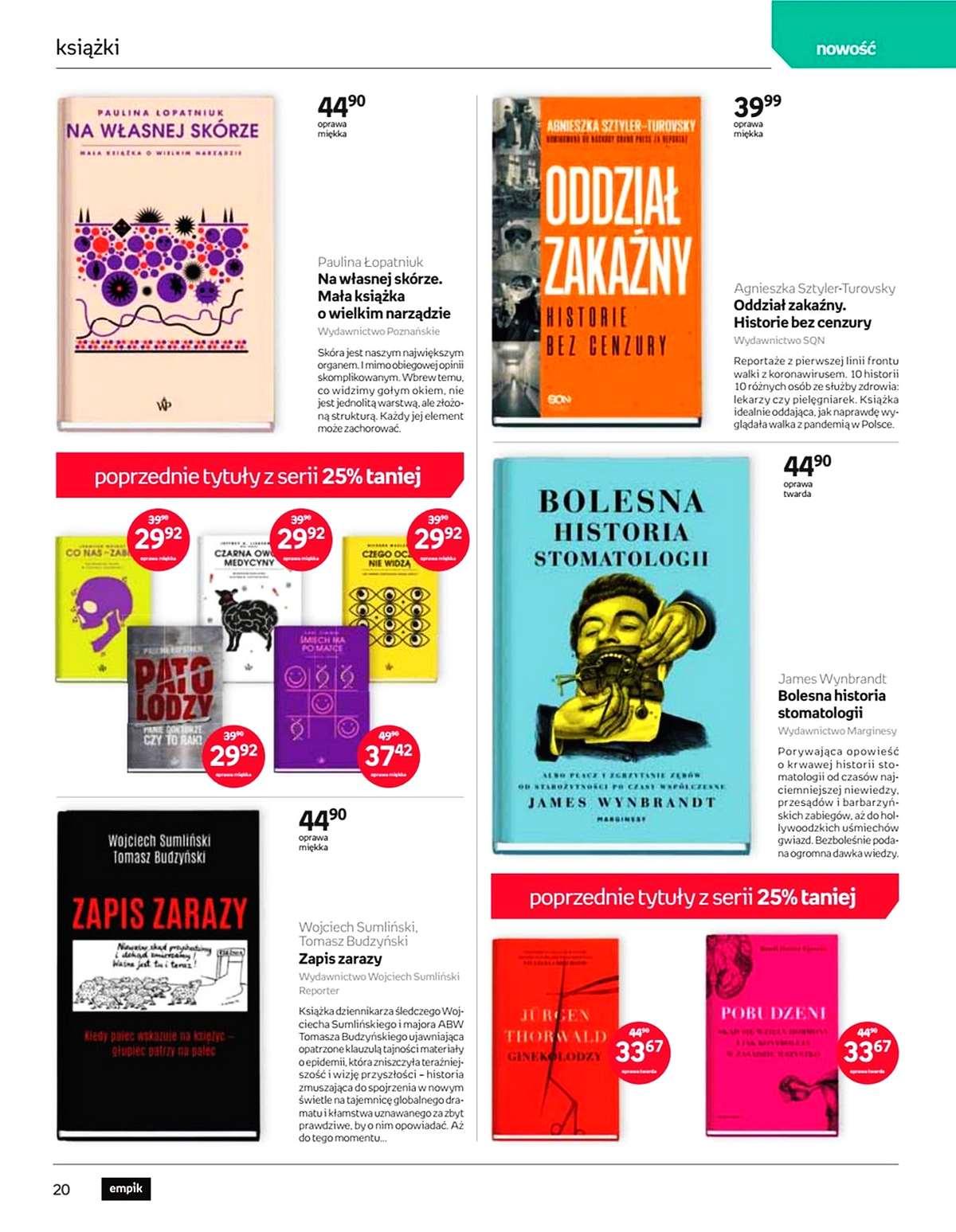 Gazetka promocyjna empik str. 20
