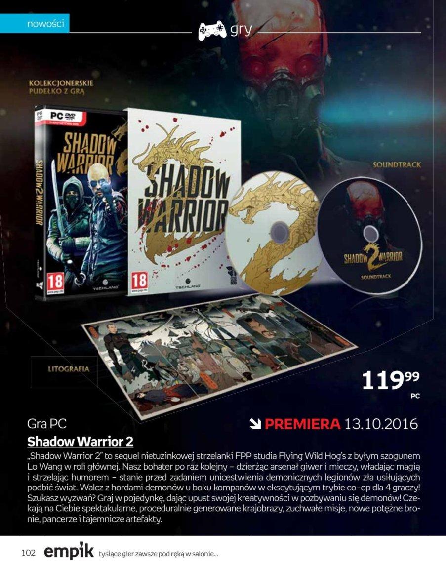 Gazetka promocyjna empik str. 102