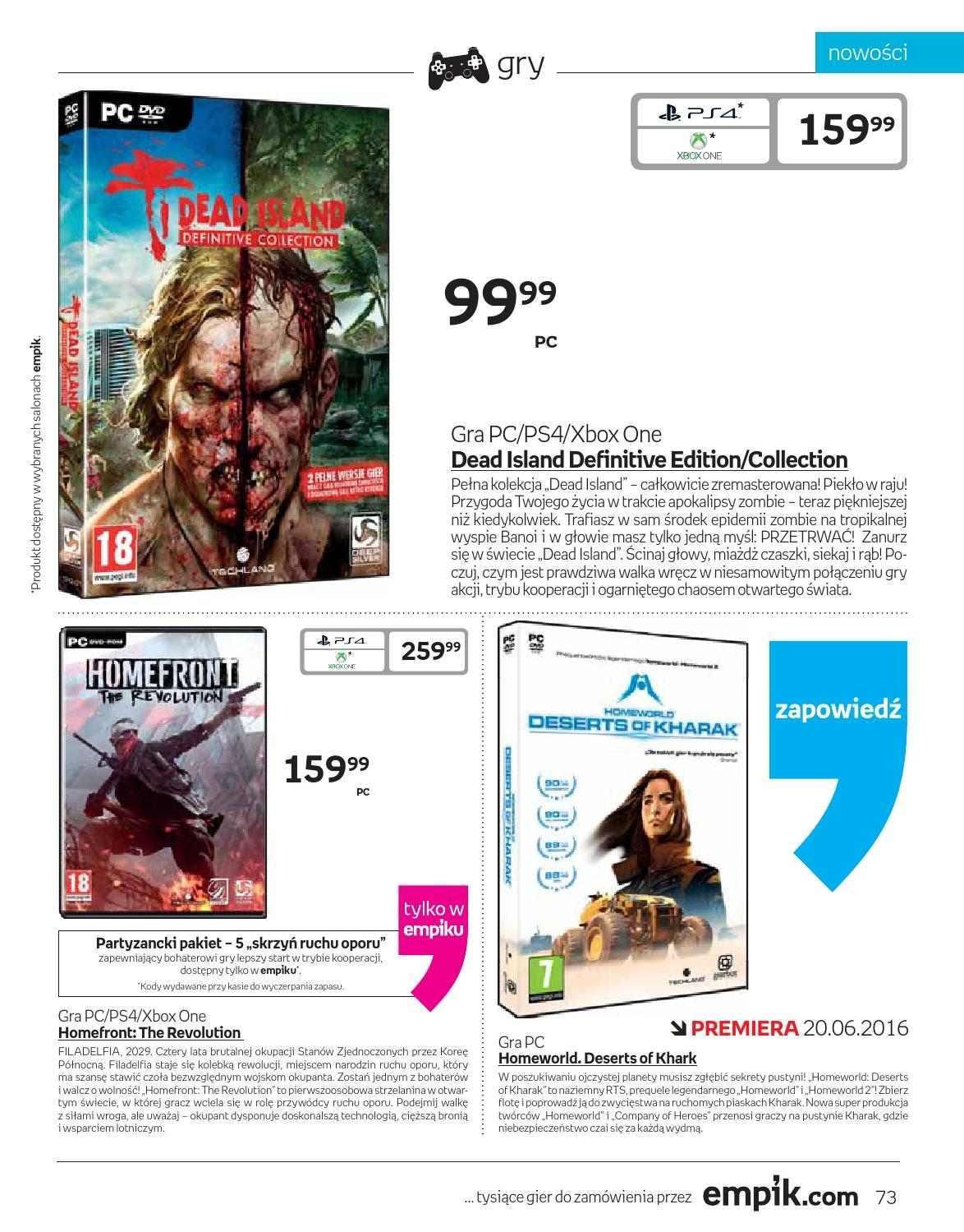 Gazetka promocyjna empik str. 73