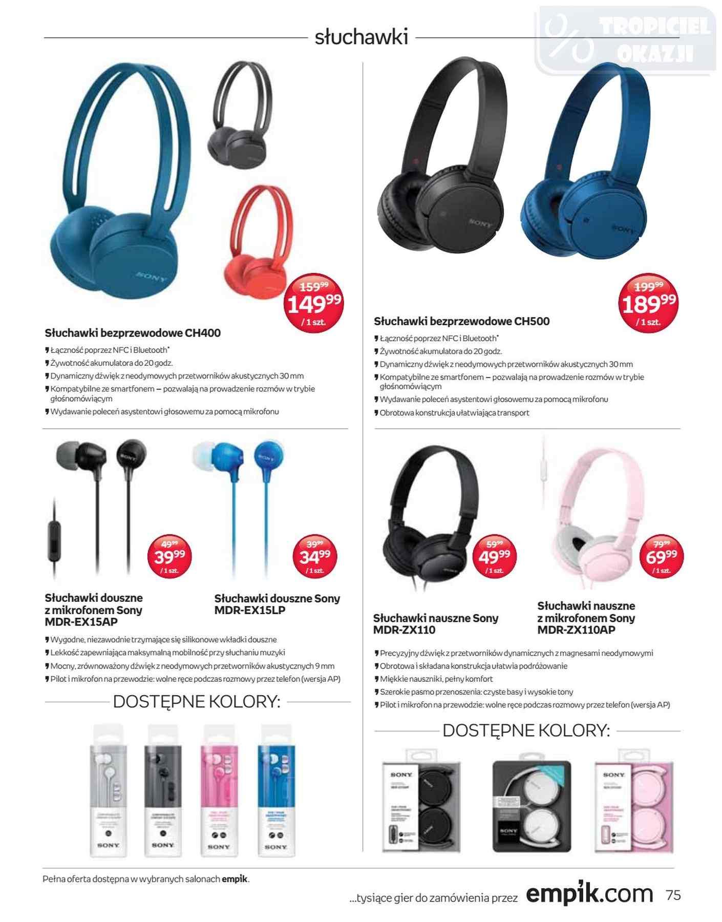 Gazetka promocyjna empik str. 75