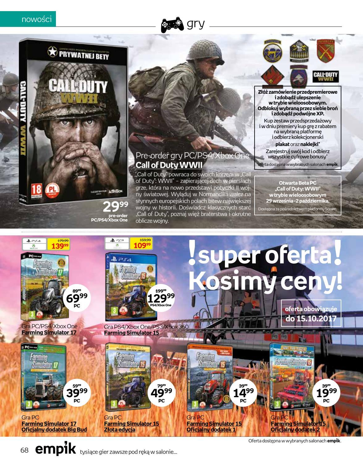 Gazetka promocyjna empik str. 68