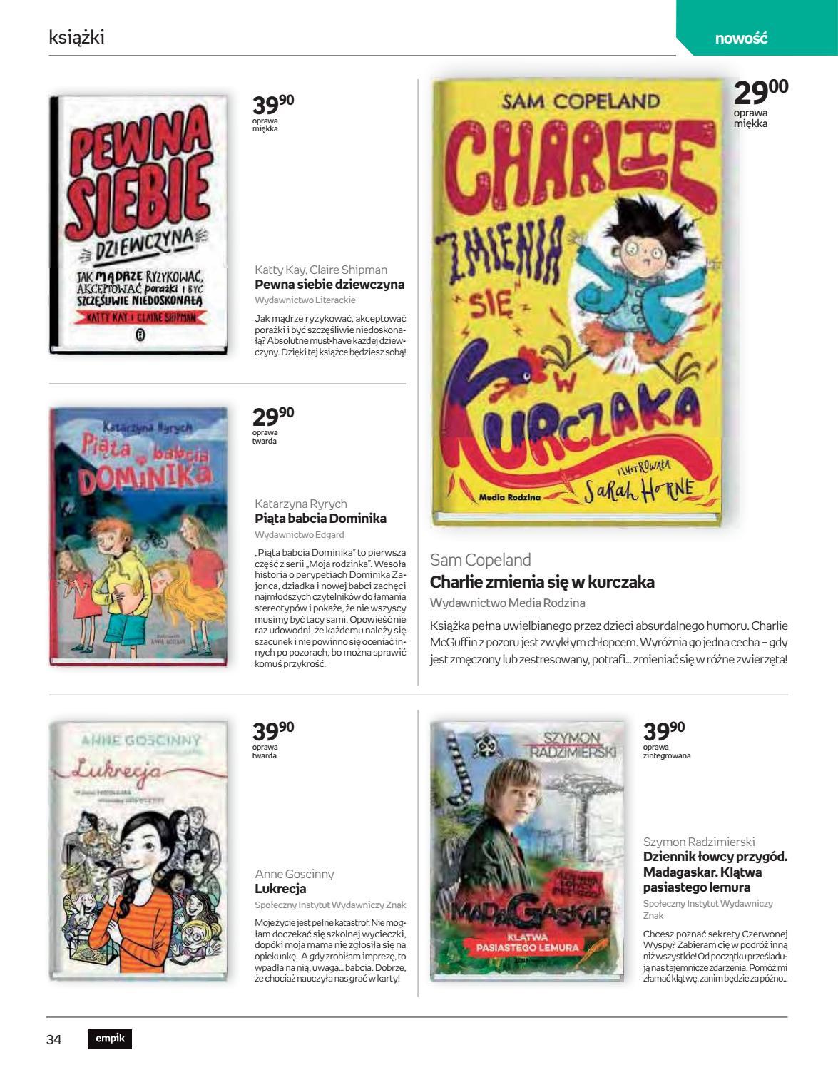 Gazetka promocyjna empik str. 34