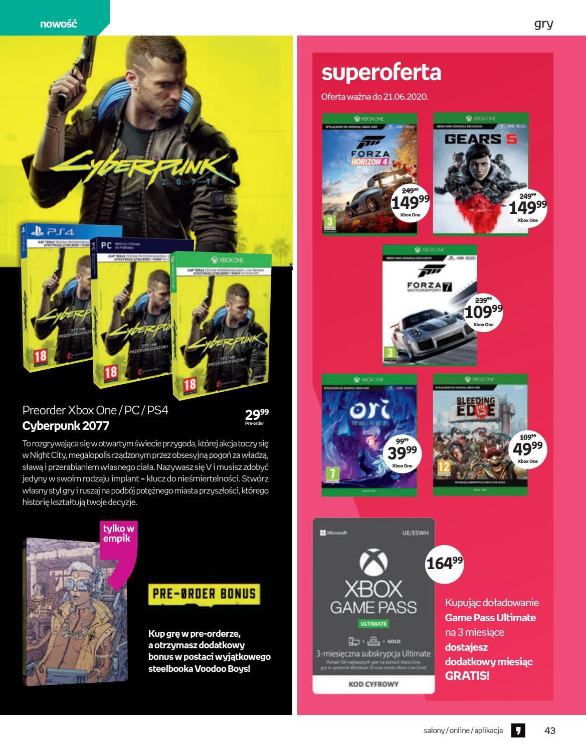 Gazetka promocyjna empik str. 43