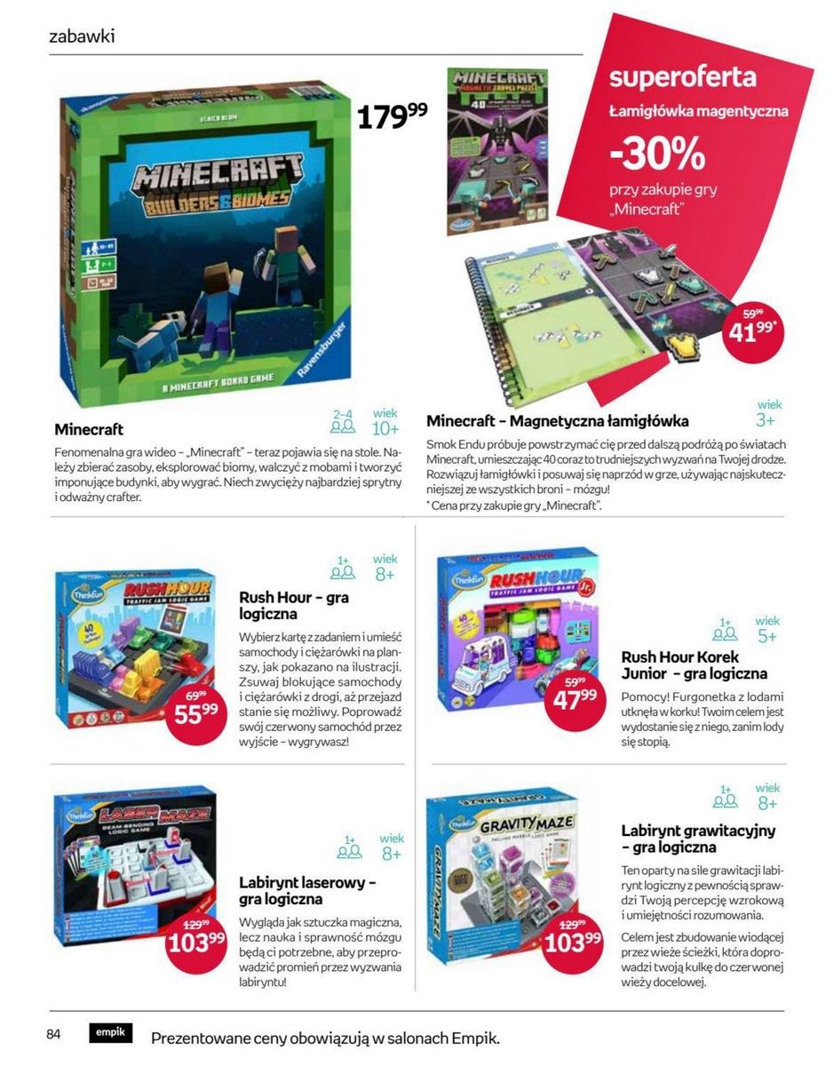 Gazetka promocyjna empik str. 84