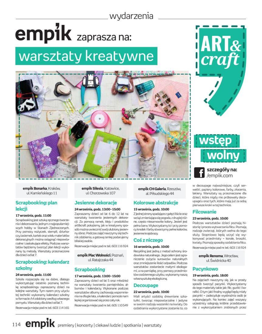Gazetka promocyjna empik str. 114