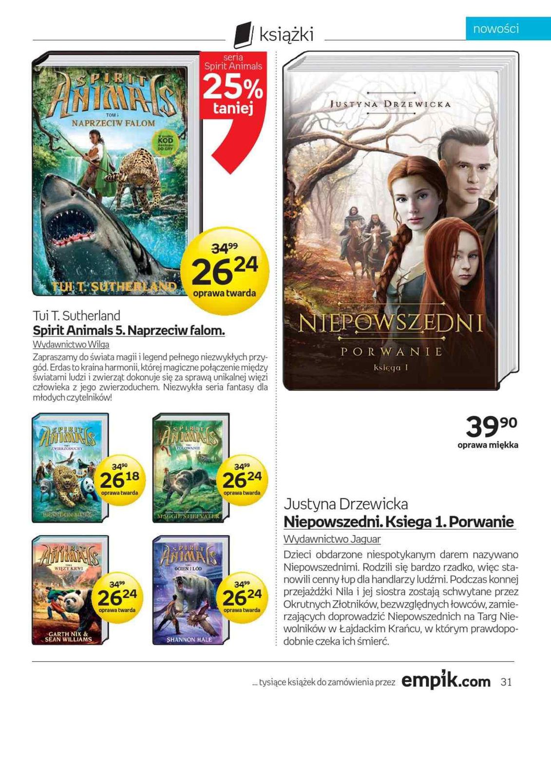 Gazetka promocyjna empik str. 31
