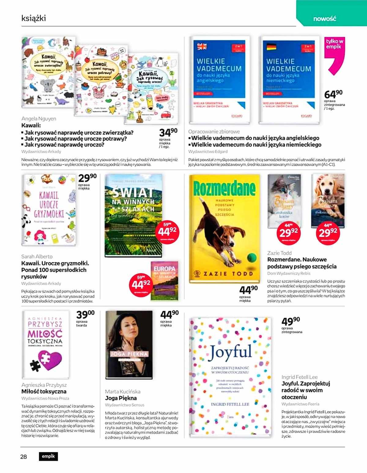 Gazetka promocyjna empik str. 28