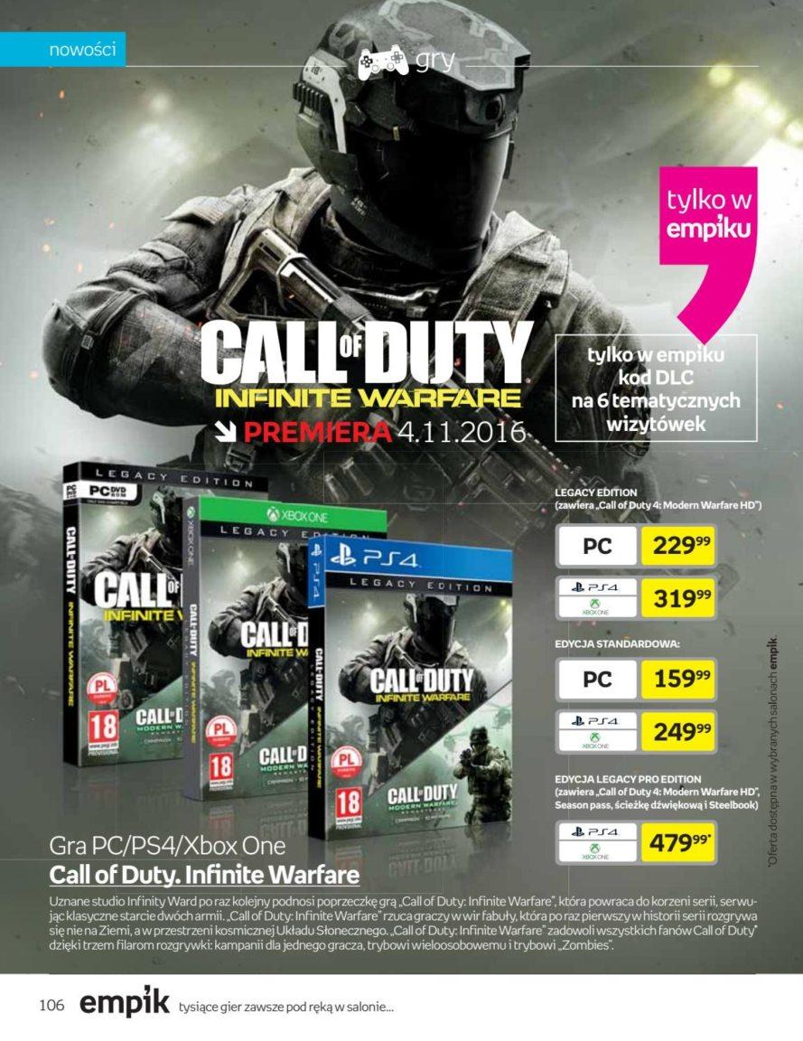 Gazetka promocyjna empik str. 106