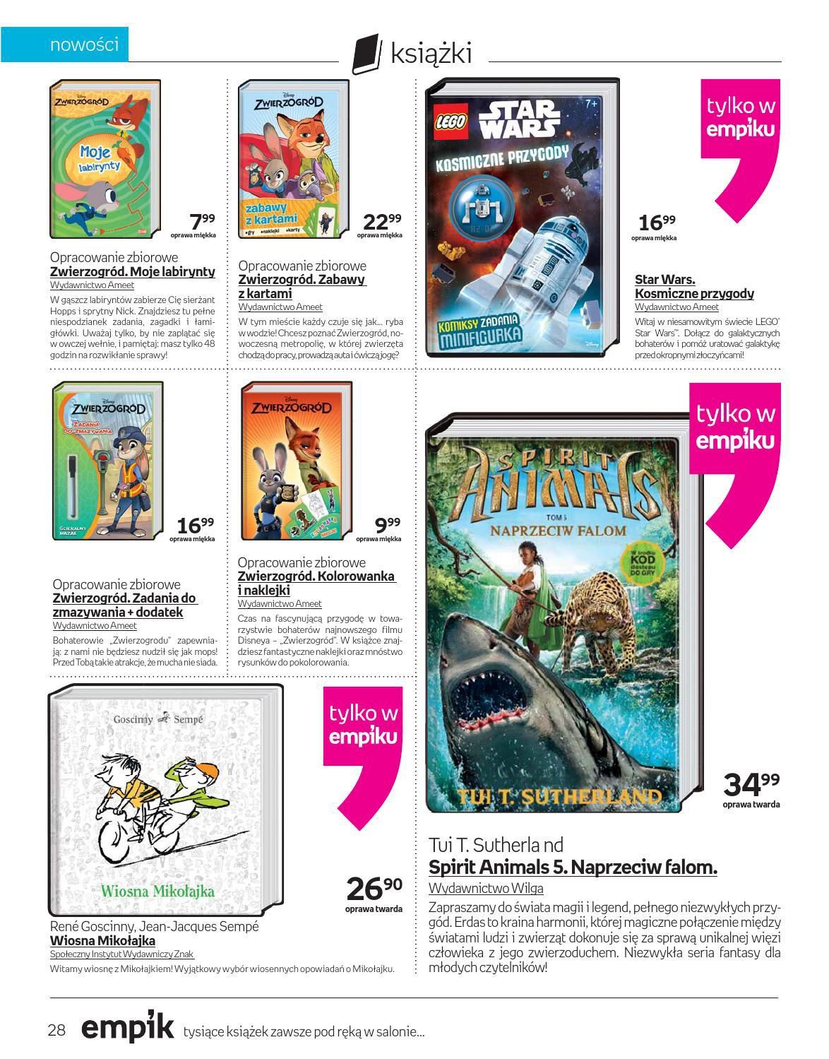 Gazetka promocyjna empik str. 28