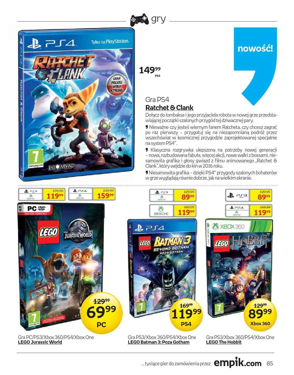 Gazetka promocyjna empik str. 85