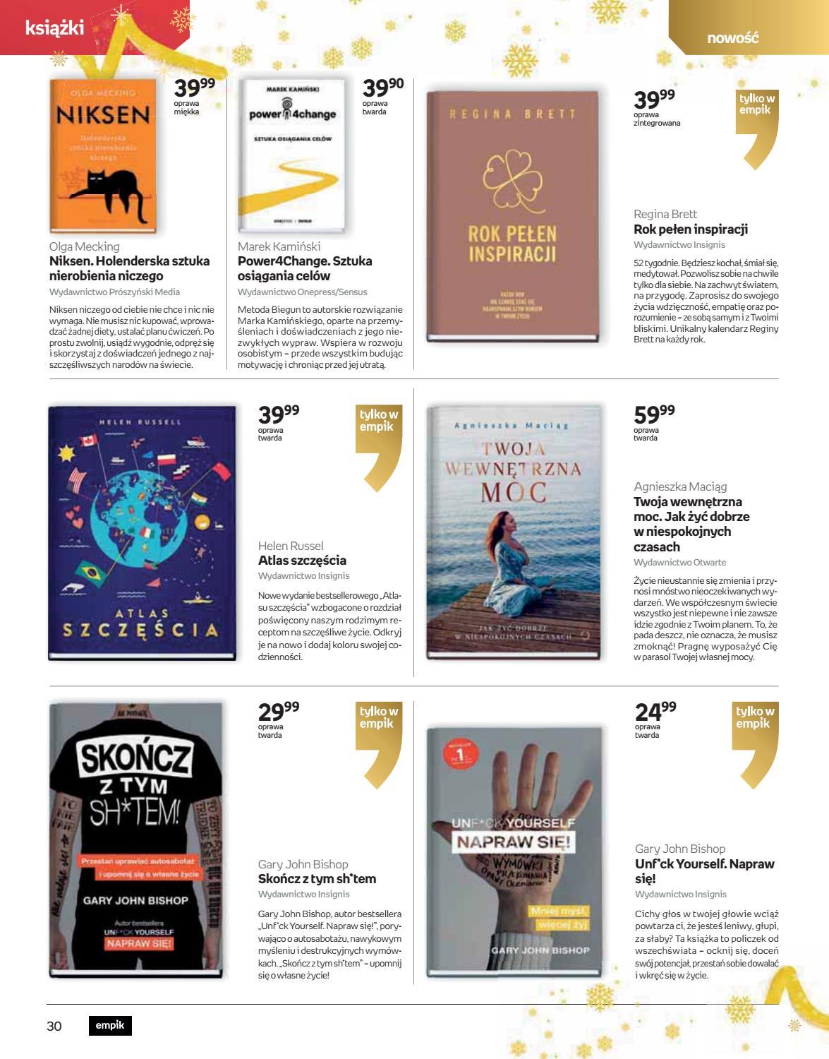 Gazetka promocyjna empik str. 30
