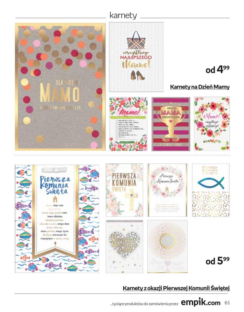 Gazetka promocyjna empik str. 61