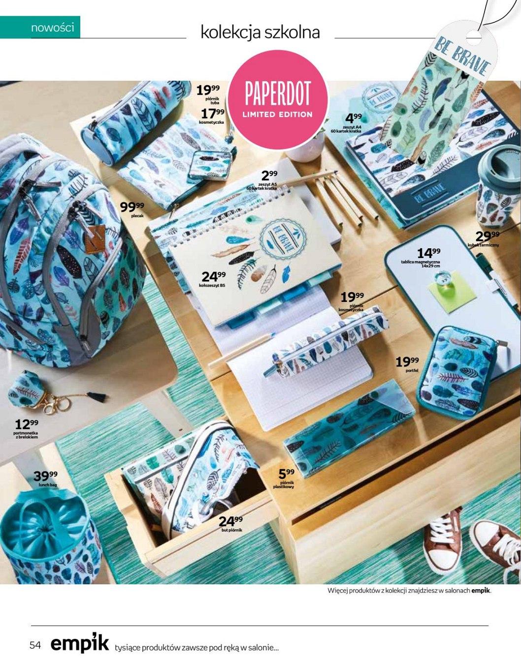 Gazetka promocyjna empik str. 54