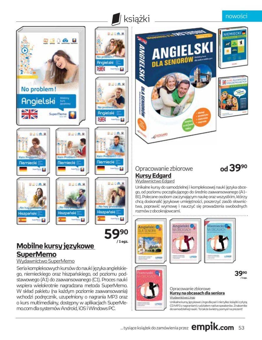 Gazetka promocyjna empik str. 53