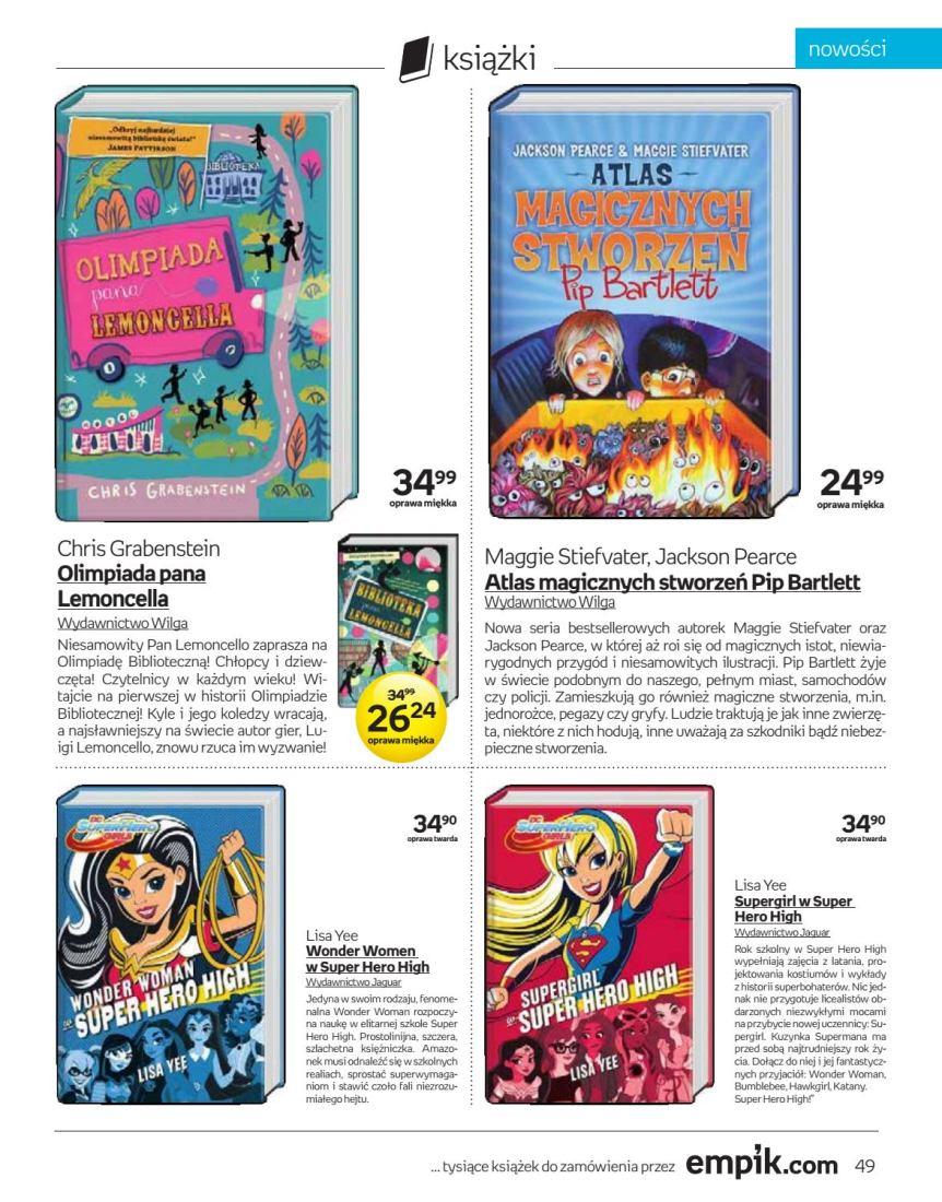 Gazetka promocyjna empik str. 49