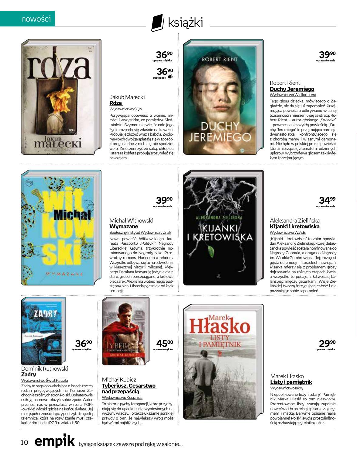 Gazetka promocyjna empik str. 10
