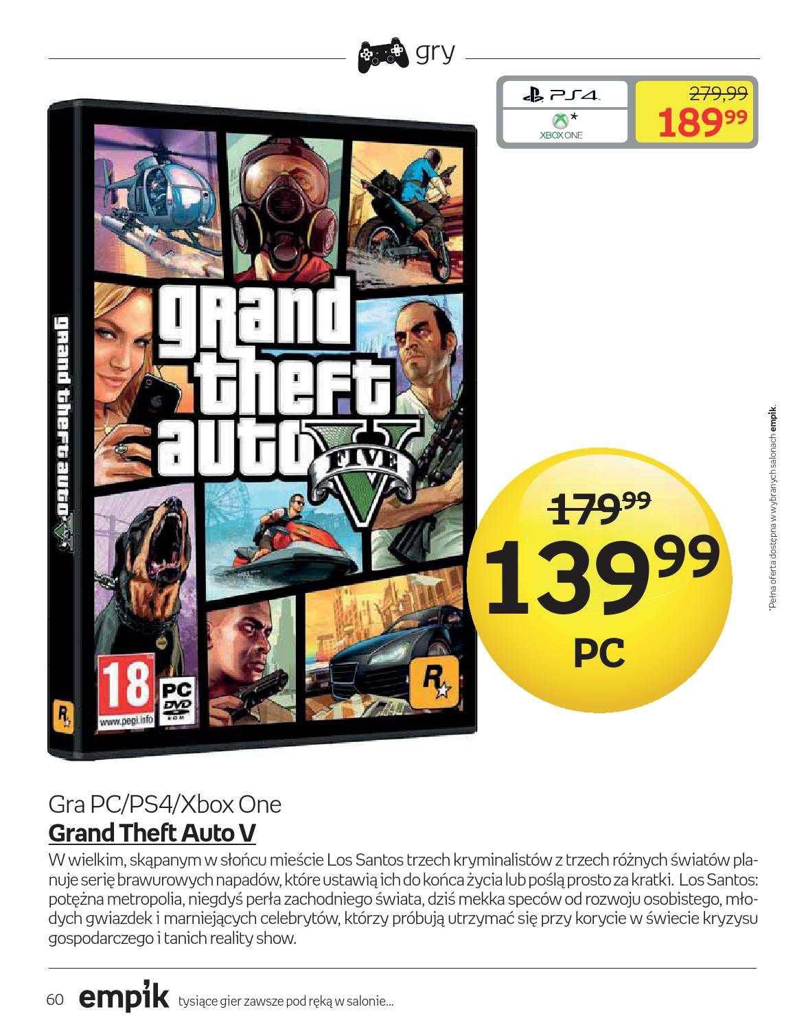 Gazetka promocyjna empik str. 60