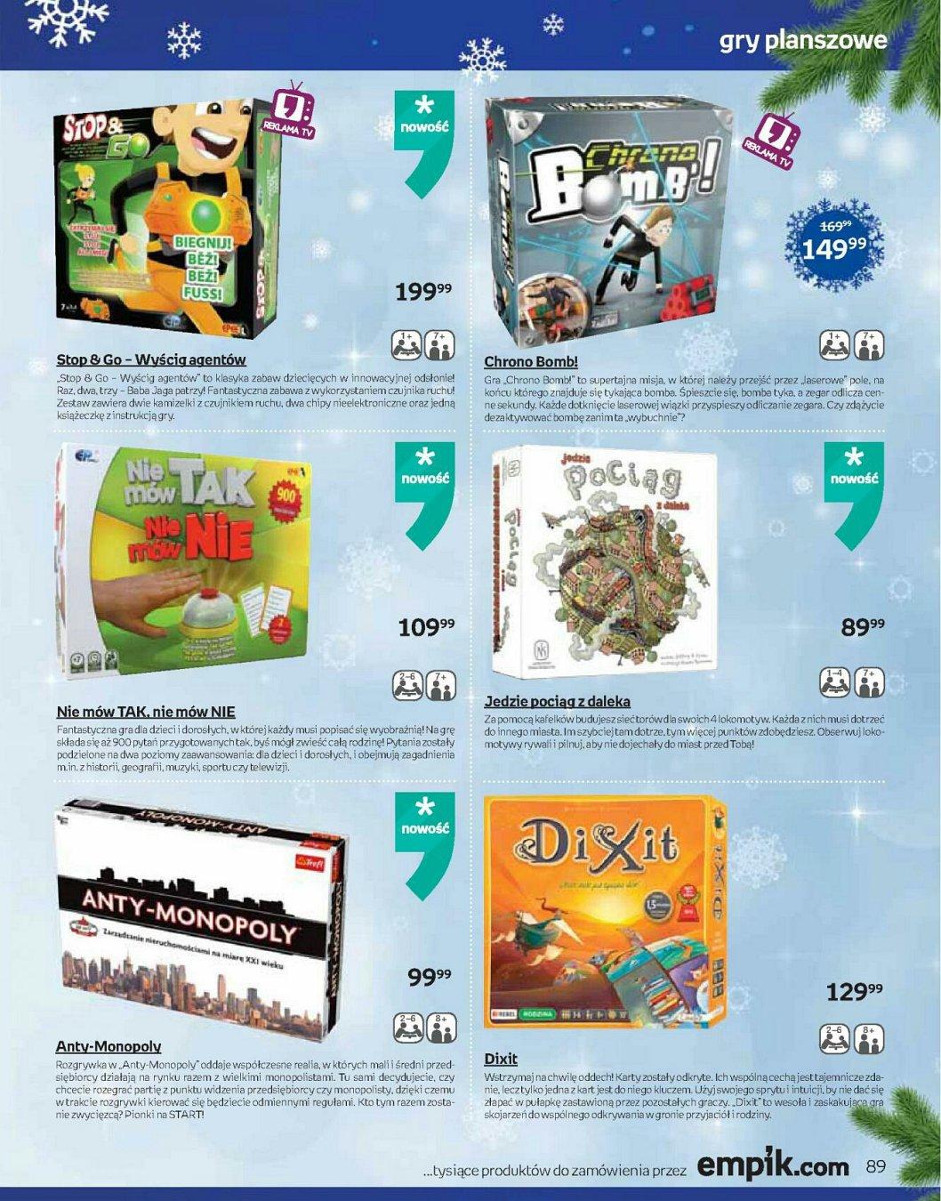 Gazetka promocyjna empik str. 89