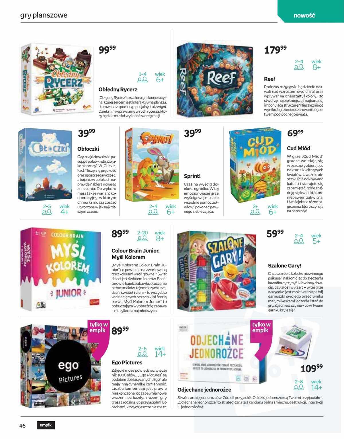 Gazetka promocyjna empik str. 46