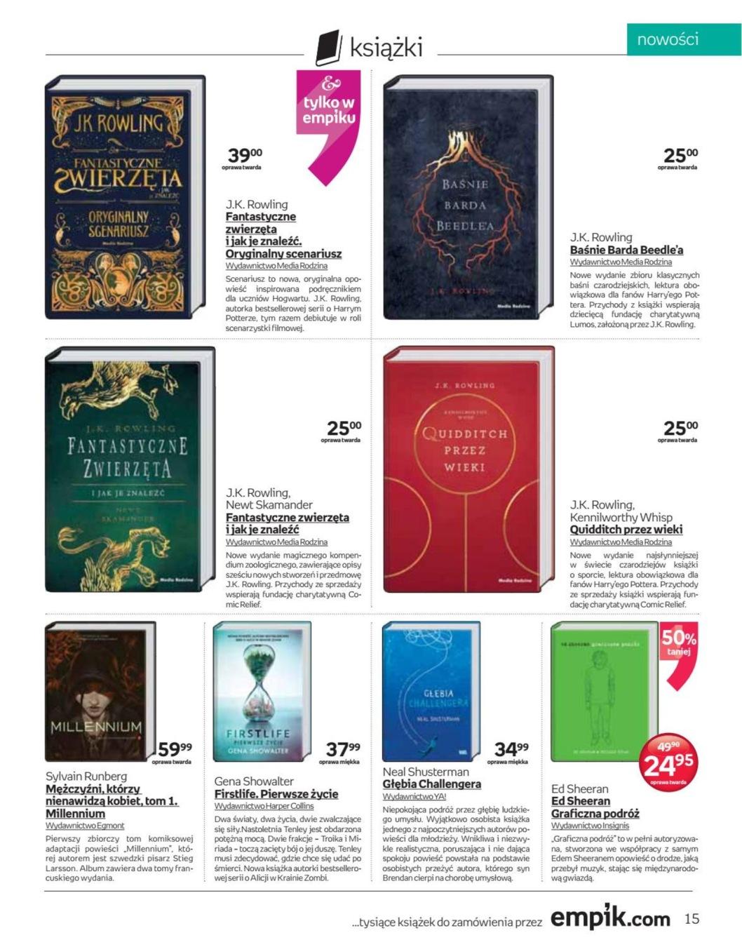 Gazetka promocyjna empik str. 15