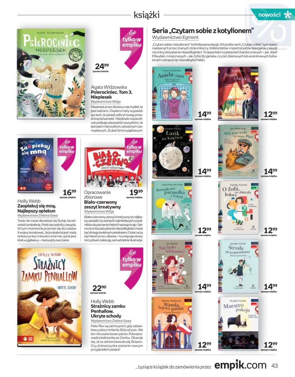 Gazetka promocyjna empik str. 43